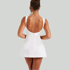 Sexy Slim-Fitting Backless Dress Summer Sleeveless Short Dresses