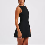 Sexy Slim-Fitting Backless Dress Summer Sleeveless Short Dresses