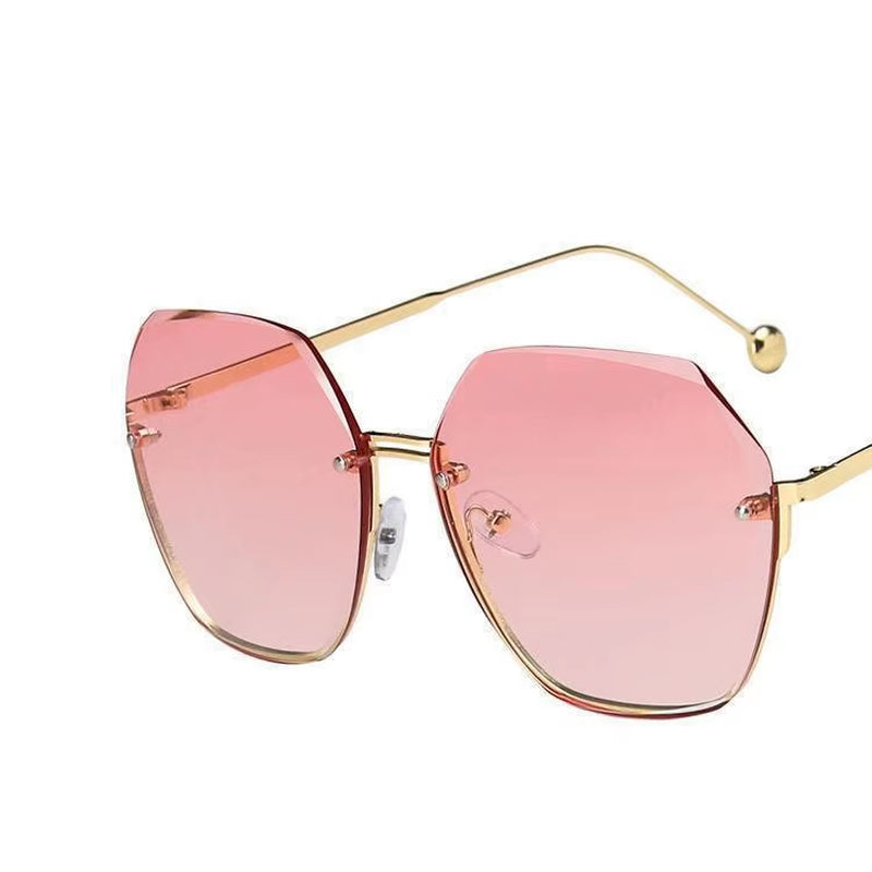 Wholesale Luxury Designer UV400 Metal Fashion Shades Sun Glasses Trendy Brand Designer Sunglasses